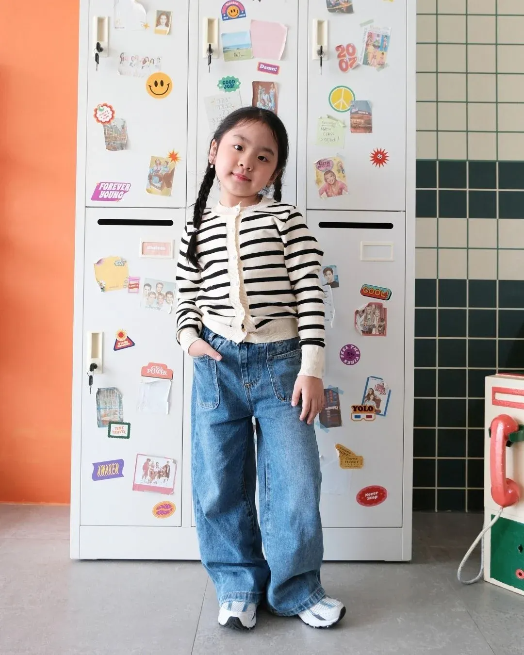 Faylinn Stripe Cardi