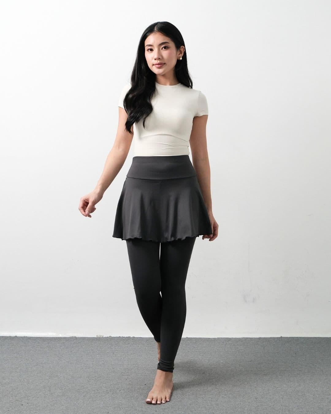 Vabby Long Sport Legging Skirt