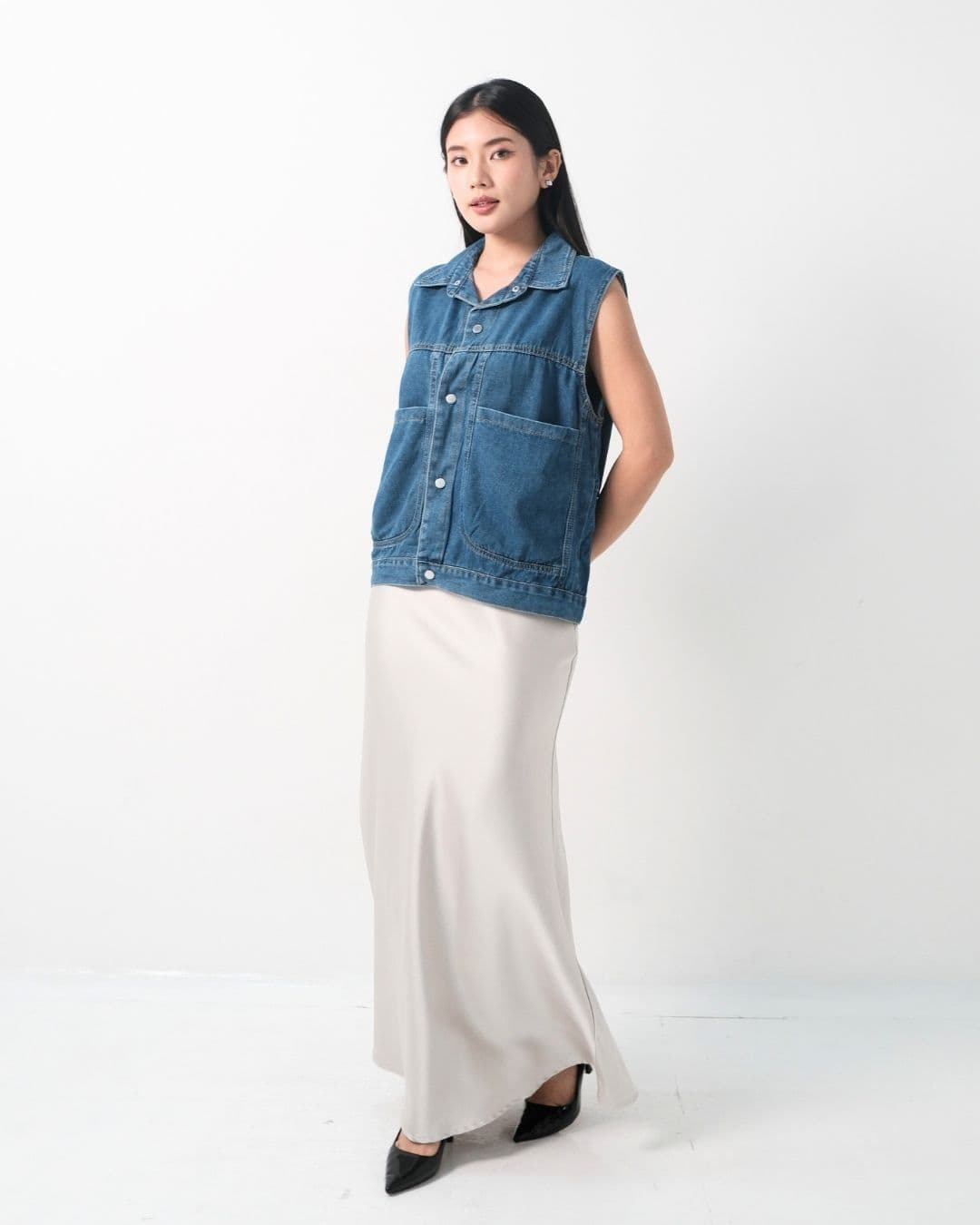 Arshania Denim Vest