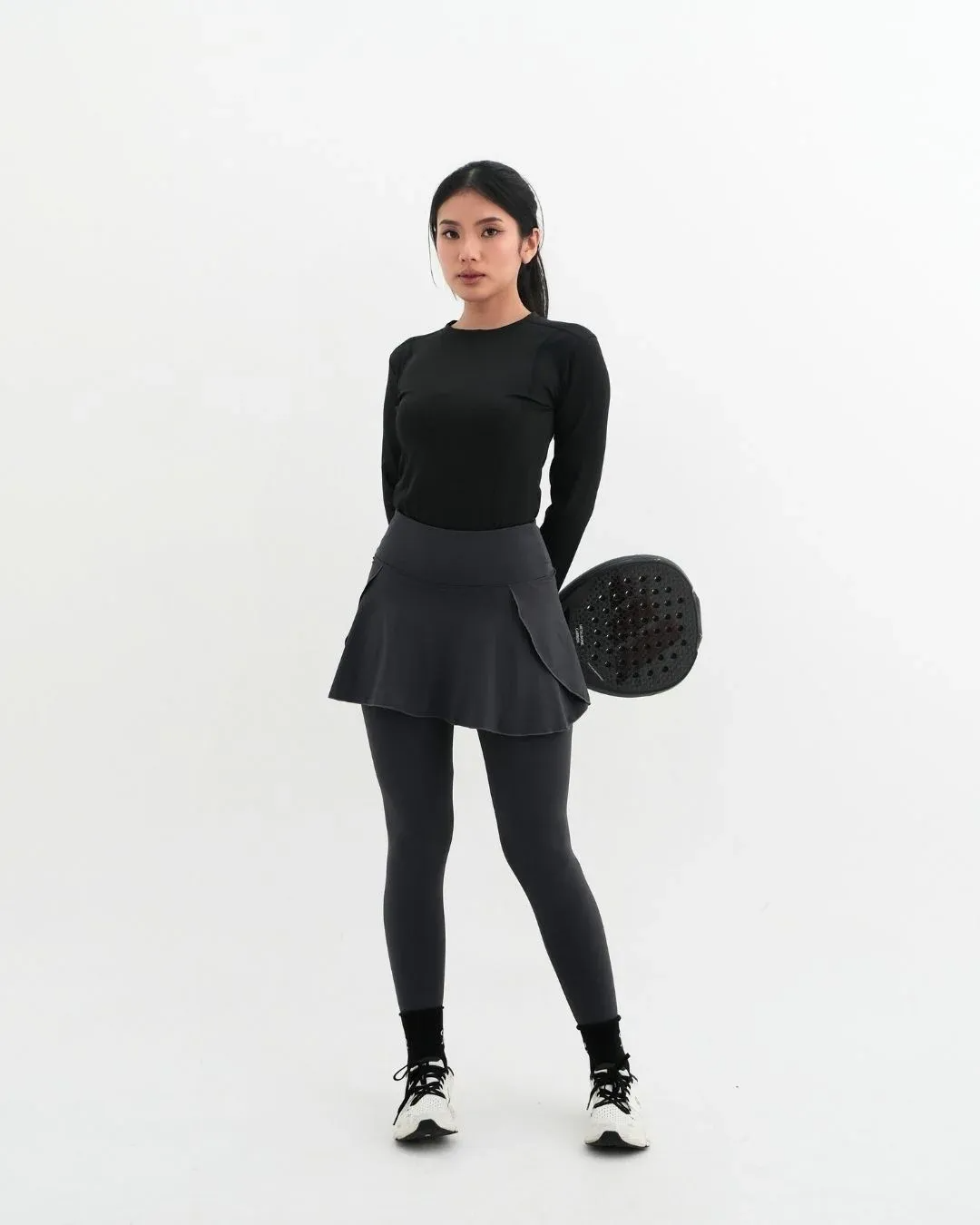 Neidya Long Sport Legging Skirt