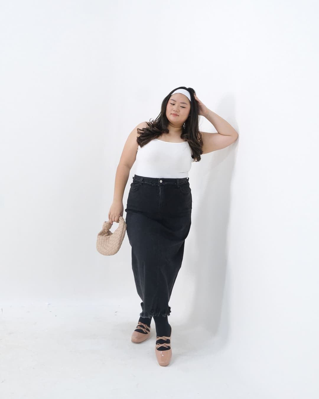 Grover Maxi Denim Skirt