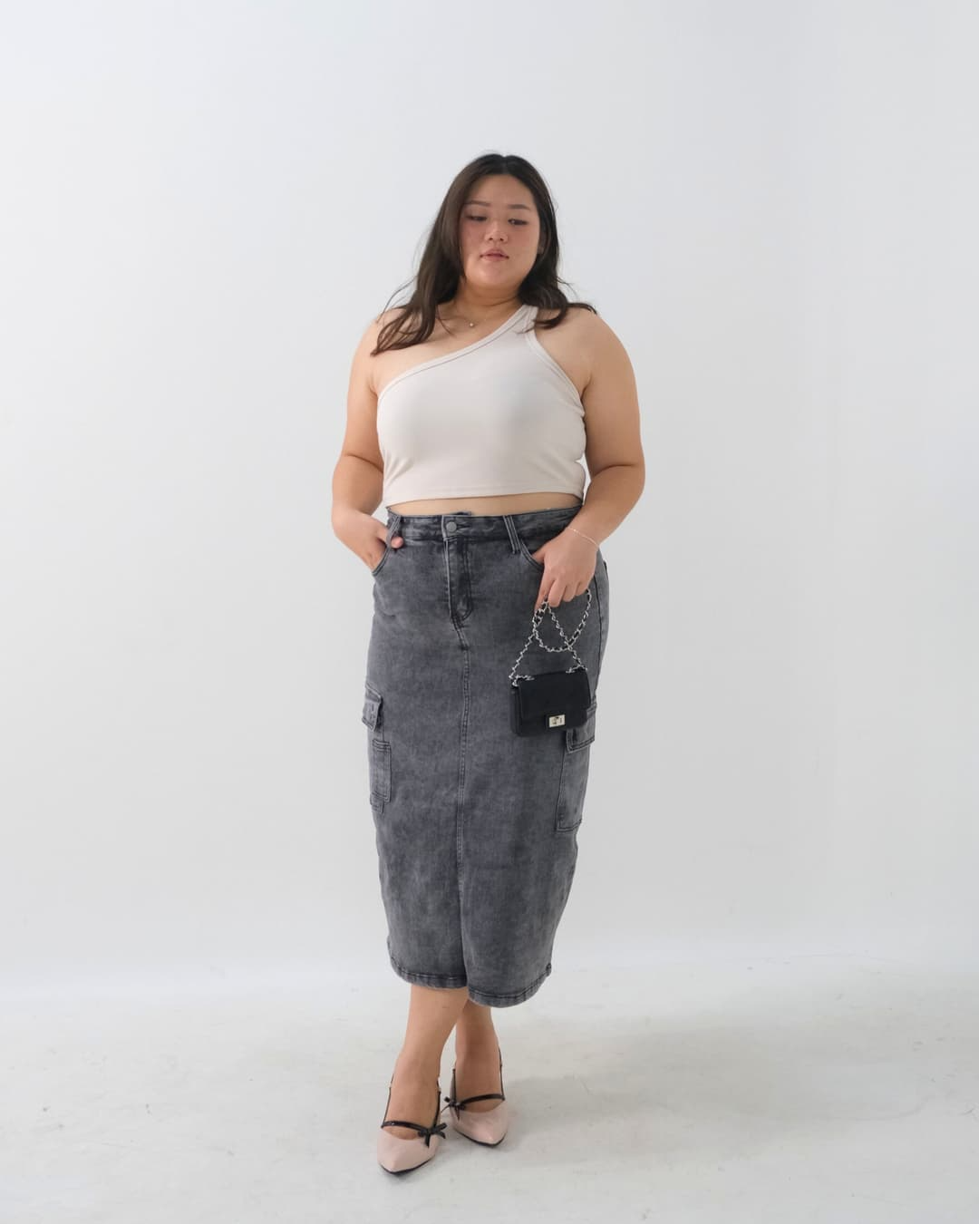 Ravella Maxi Denim Skirt