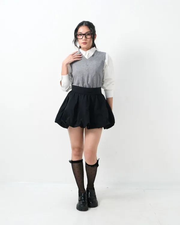 Avaluna Knit Vest V Neck